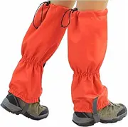 Leg Gaiters,Adjustable Snow Gaiters,Outdoor Activity Leg Gaiters,Cover Boot Tourist Foot Protection Guard,for Running Hunting Skiing Camping Climbing