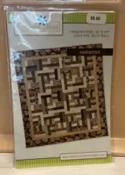 Stephanie Marie Designs 61” X 69” Harmony Quilt Instructions P