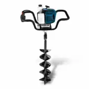 Saber Petrol Post Hole Digger Drill 58cc Motor Fence Extension Auger Bits Borer