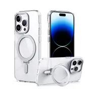 Magnetic Shockproof Case Cover for iPhone 15 Series Cell Phone Protective Cases-Transparent