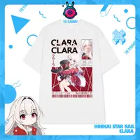 在飛比找蝦皮購物優惠-Honkai Star Rail T 恤:Clara 男/女