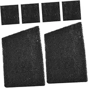 HOMOBABE 6pcs Cat Litter Box Odor Absorbers Charcoal Filters for Litter Boxes Easy to Install Reusable Smell Freshness