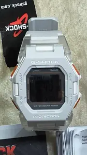 Casio GDB500S-8 G-SHOCK GD-B500 SERIES Light Gray Solar Bluetooth Step Counter