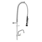 Stainless Steel Pre Rinse Sub Assembly With Pot Filler 6 Inch T-3M2928-06 - T-3M2928-06