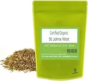 [Certified Organic] St Johns Wort Cut. Herb Loose Herbal Tea. Saint John's Wort 30g