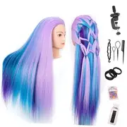 Mannequin Head with Hair 26" hair mannequin doll head styling manikin head
