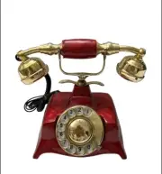 Wooden Telephone Decor Celebrating Simplicity History