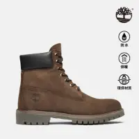 在飛比找momo購物網優惠-【Timberland】男款棕色休閒防水六吋靴(100012