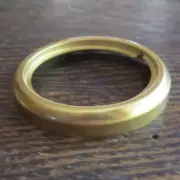 ALADDIN brand BRASS BURNER COLLAR / for glass alladin oil lamp. part# N122B