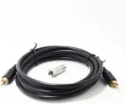 RCA Video Cable with RF TV Connector for Atari 2600 Jr 7800 Colecovision Intelli