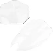 jiningxunjun Motorcycle Windscreen Windshield Screen Protector Compatible with Yamaha FZ-6R 2009 2010 2011 2012 2013 2014 2015 FZ6R 2009-2015(Transparent)