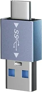 Adapter | Multifunctional USB C to USB Adapter with & Storage Card Reader | Lightweight Converter for Phone, Tablet, Laptop, Console | Office Tech Accessory for Data Transfer