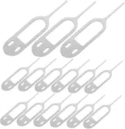 Veemoon Universal Phone Pin Tool 50pcs Sim Card Ejector Needles 12mm Stainless Steel for Quick Sim Card Removal