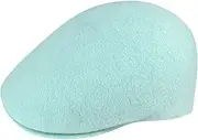 [Kangol] Men's 507 Seamless Wool Ivy Flat Cap, Blue Tint, Large