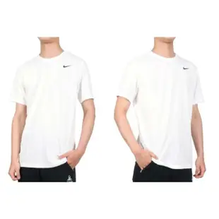 【NIKE 耐吉】男短袖T恤-DRI-FIT 上衣 運動 慢跑 白黑(AR6030-100)