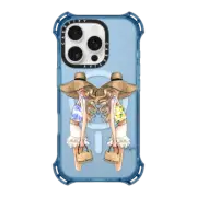 iPhone 16 Pro Bounce Case MagSafe Compatible Blonde Besties Fashion Illustration Case BFF