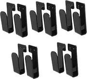 Kisangel 5 Pairs Baseball Hat Storage Organizer Sturdy Hat Holders Rack for Easy Access