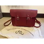 劍橋包 | 英國購入 | THE CAMBRIDGE SATCHEL COMPANY | 正紅色 | 手工牛皮