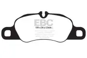 EBC DP42057R Disc Brake Pad Set FITS 09 12 porsche 911 997 cast iron rotor only (for: Porsche)