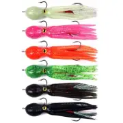 110mm Silicone Squid Skirts Lure Octopus Skirt On Double Hook Assist Rig