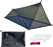 Mesh Tent, Mesh Canopy, Foldable Enclosure, Breathable House Playpen for Outdoor, Patio, Porch, Yard, Garden, Balcony, Shade, Protection, Barrier, 86.61x25.59x23.62 Inches
