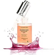 AmmuRi Glowin Skin Niacinamide Brightening Elixir - Youthful Radiance, 4-in-1 Anti-Aging, Skin Lightening Saloon Recomended Hydrating & Lightening Serum, 30ml