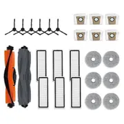 L30 Ultra Robot Vacuum Main Side Brush Hepa Filter Mop Pad Dust Bag Replacement