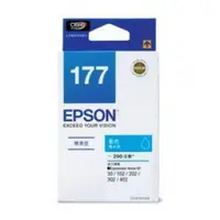 在飛比找PChome24h購物優惠-EPSON NO.177 T177250 標準型藍色墨水匣