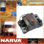 Narva 12 - 42V 120 Amp High Amp Manual Resetting Circuit Breaker Box of 1