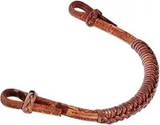 SHOWERORO Natural Rattan Teapot Handle Replacement U Shaped Grip for Ceramic Teapots Brown Ergonomic Scald Design Vintage Charm for Chinese Japanese Kettles