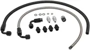 MotiveTech Steering Pump Hose Fitting Kit 6AN Sturdy Replace Parts Supplies Metal Return to Reservoir Hose Kit for C10 Swaps