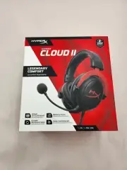 HyperX Cloud II Wired Gaming Headset Works with PC PS5 PS4