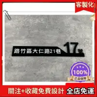 在飛比找蝦皮商城精選優惠-2024🏆標示牌 門牌號碼牌標示牌 門牌客製化製作 數字門牌