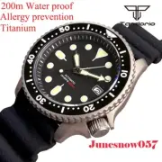 Titanium 41MM Tandorio 20ATM Sterile Watch Japan NH35A Movt Men Sapphire Glass