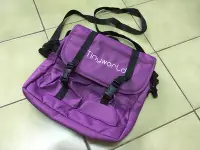 在飛比找Yahoo!奇摩拍賣優惠-[庫存品] Tinyworld 雙人推車的配件 背包 紫色