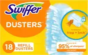 Duster Refills, Feather & Microfiber Disposable Alternative for Furniture, Blind