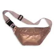 LOQI Metallic Rose Gold Bumbag Rose Gold 30x15x2cm
