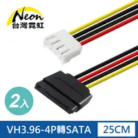 在飛比找PChome24h購物優惠-NVR監控錄影機SATA電源線2入組