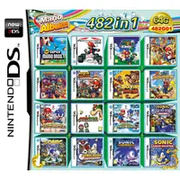 在飛比找蝦皮購物優惠-3Ds 遊戲卡 482in1 任天堂 3DS NDS DS 