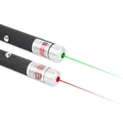Laser Pointer Pen High Visibility Green & Red Beam Light for Presentations