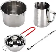 Candle Making Supplies,Candle Making Kit Supplies,Complete Candle Making Kit DIY Double Boiler Set with Pouring Pot, for Crafting self Restraint Aromatic Candles, for Beginners