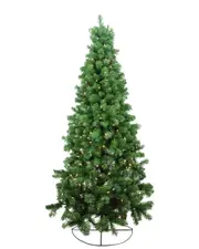 Northlight Pre-Lit Pine Artificial Wall Christmas Tree