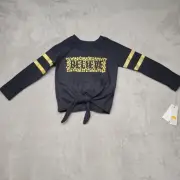 C&C California Sweater Kids Girls Size 4/5 Sweatshirt Believe Graphic