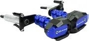 Motorbike Frame Slider Falling Protection for Kawasaki Z400 Z 400 2018-2022 Motorcycle Falling Protection Frame Slider Crash Pad Protector Crash Sliders (Color : Blue)