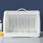 Tableware Box Organizer Drying Rack Container Countertop Dryer Nursing Bottle