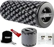 Collapsible premium foam roller for sore muscles, tissue, for tension and pain relief | Massage Rollers for Maximum Tension Relief ∣ High Density Foam for Deep Tissues, Thigh, Arms (Grey)