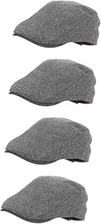 [Kisangel] Pcs Fashionable Beret Hat for Men Women Breathable and Comfortable Beanie Cap for Hiking and Outdoor