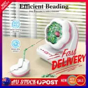 Automatic Clay Bead Spinner for Jewelry Making Electric Bead Weave Machine ToAE
