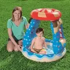 Bestway Candyville Candy Crush Toddler Inflatable Paddling Pool with Sunshade