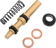 VALICLUD 1 Set Motorcycle Rear Brake Master Cylinder Rebuild Kit Plunger Valve Assembly Replacements For Motorcycle Go Karts Scooters